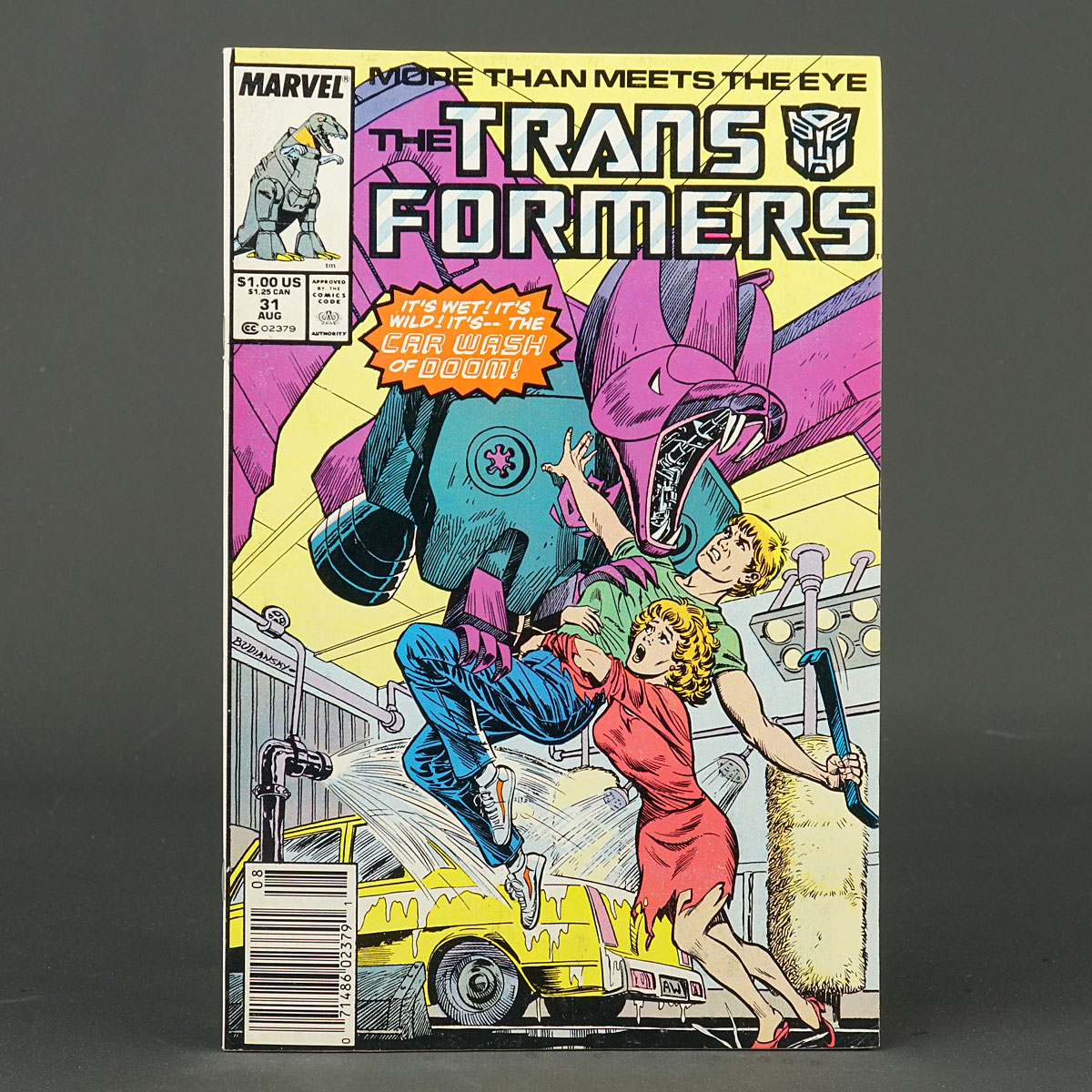 THE TRANSFORMERS #31 Marvel Comics 1987 (W/A) Budiansky (A) Perlin 210422B