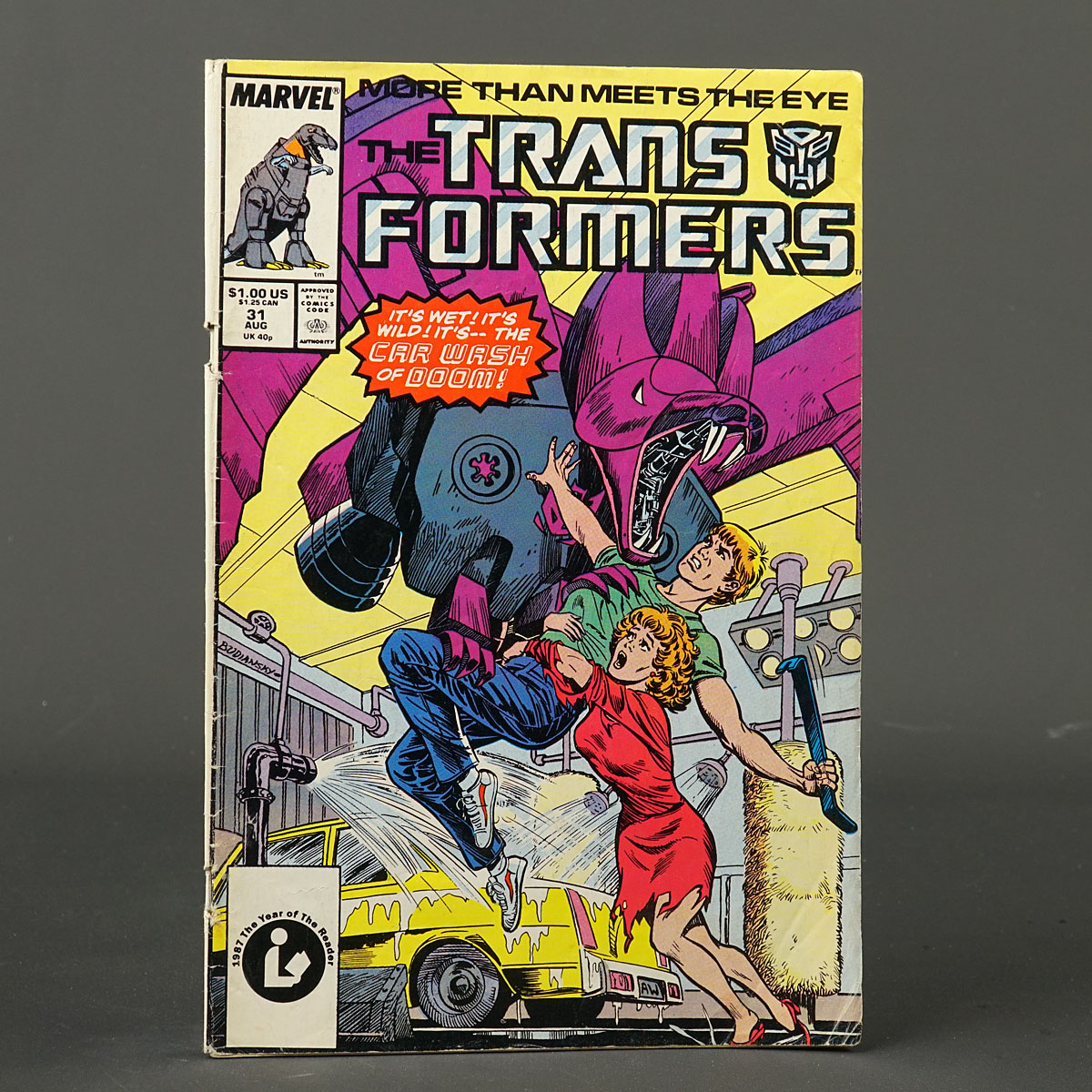 THE TRANSFORMERS #31 Marvel Comics 1987 (W/A) Budiansky (A) Perlin 231222J