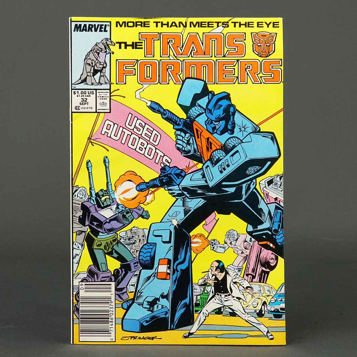 THE TRANSFORMERS #32 Marvel Comics 1987 (W) Budiansky (CA) Springer 210422A