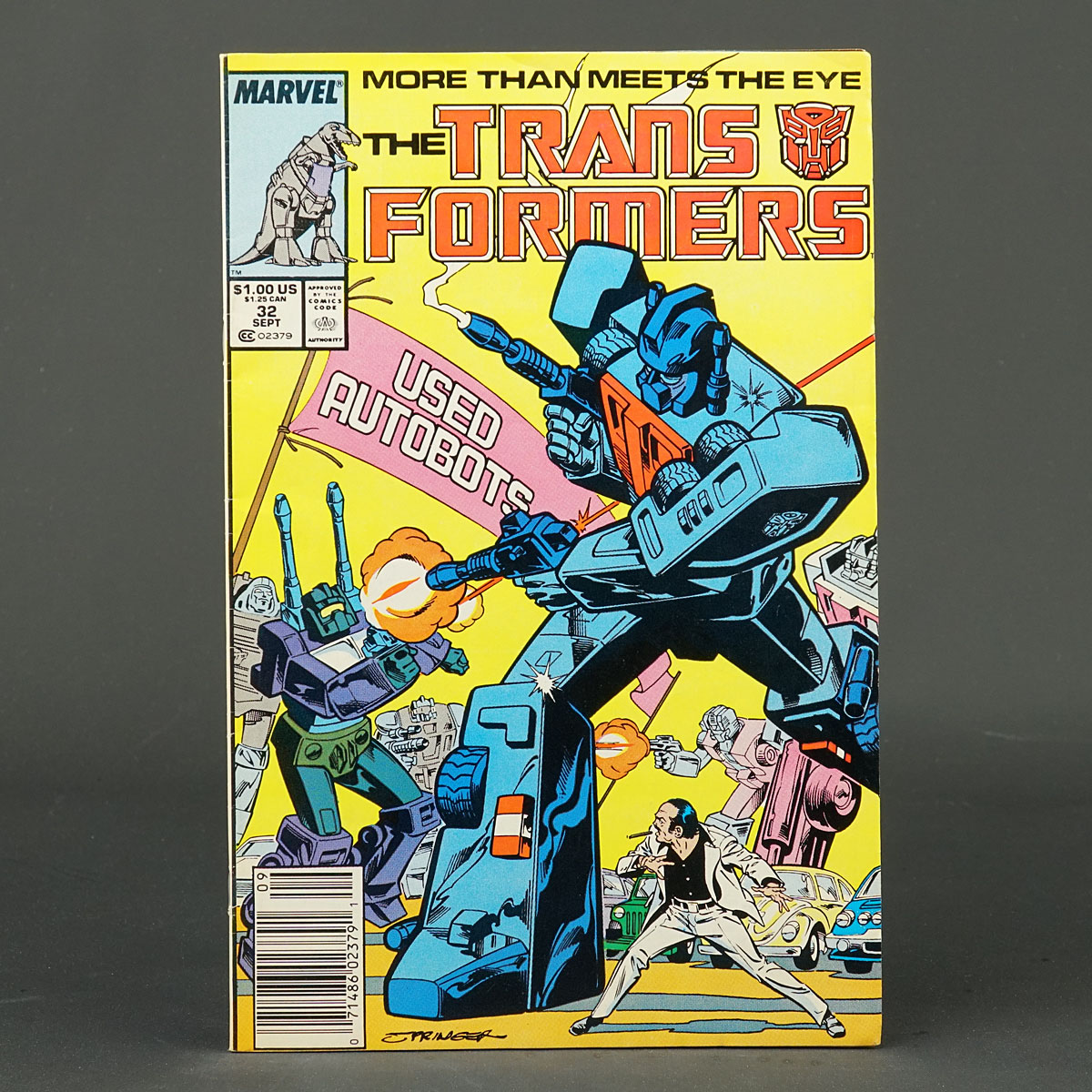 THE TRANSFORMERS #32 Marvel Comics 1987 (W) Budiansky (CA) Springer 210422B