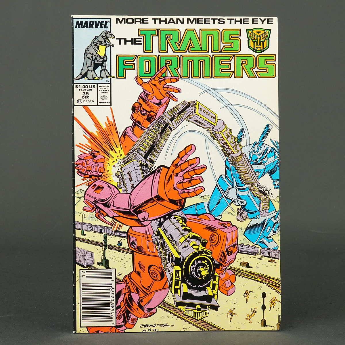 THE TRANSFORMERS #35 Marvel Comics 1987 (W) Budiansky (CA) Springer 210422A