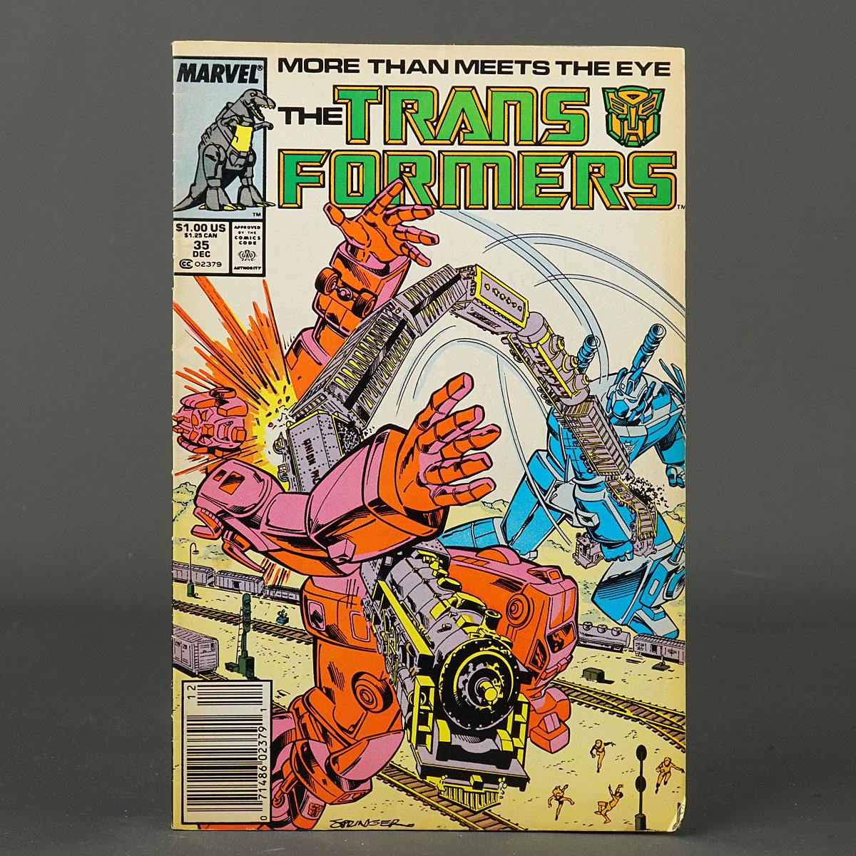 THE TRANSFORMERS #35 Marvel Comics 1987 (W) Budiansky (CA) Springer 231010N