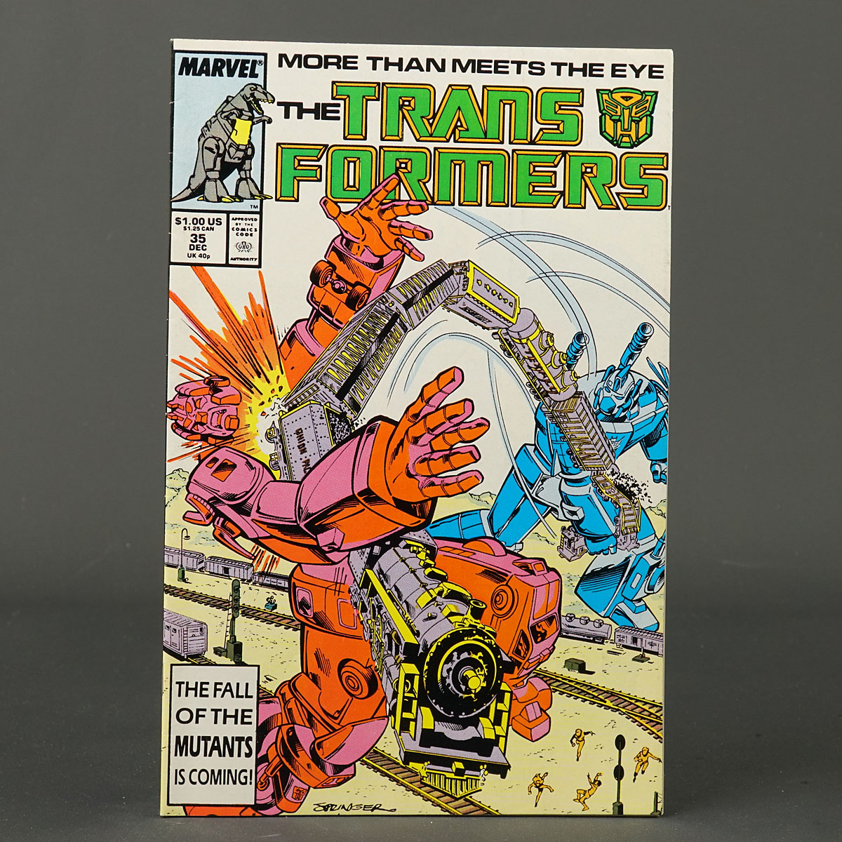 THE TRANSFORMERS #35 Marvel Comics 1987 (W) Budiansky (CA) Springer 231010O