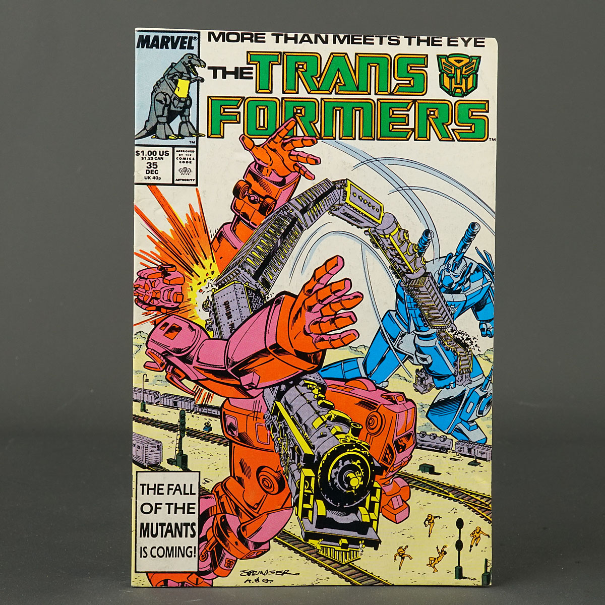 THE TRANSFORMERS #35 Marvel Comics 1987 (W) Budiansky (CA) Springer 231010P