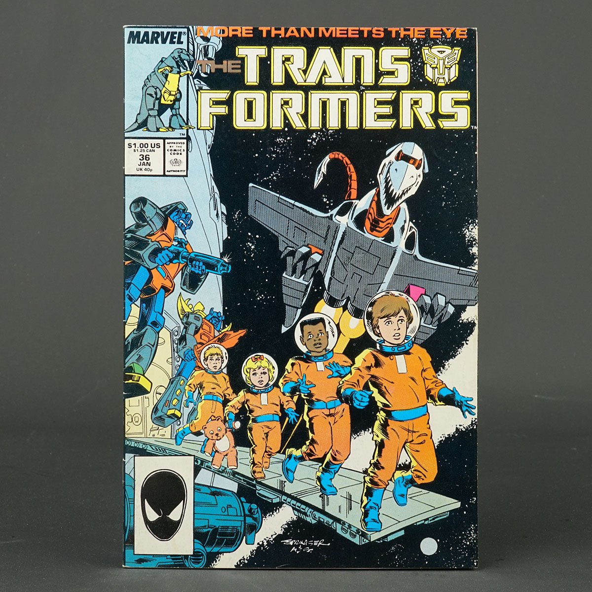 THE TRANSFORMERS #36 Marvel Comics 1988 (W) Budiansky (CA) Springer 210422A