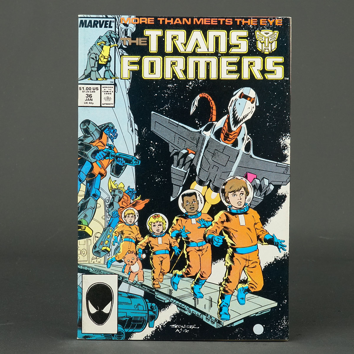 THE TRANSFORMERS #36 Marvel Comics 1988 (W) Budiansky (CA) Springer 210422B