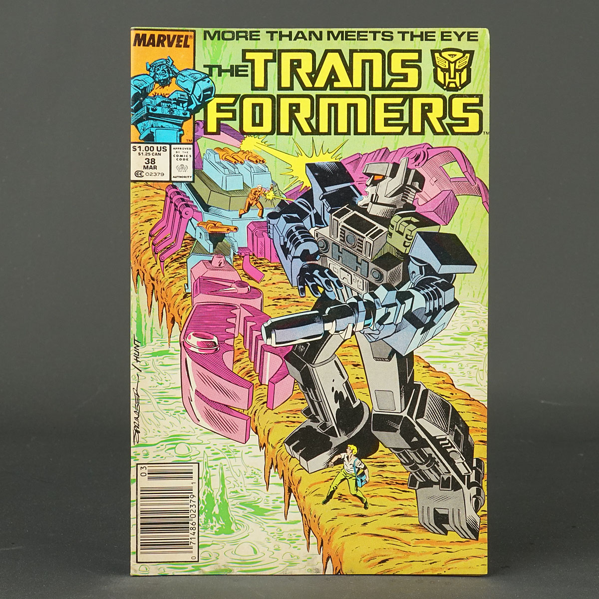 THE TRANSFORMERS #38 Marvel Comics 1988 (W) Budiansky (CA) Springer 210422A