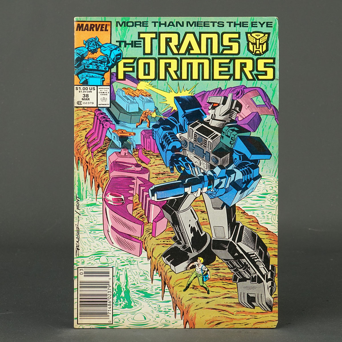 THE TRANSFORMERS #38 Marvel Comics 1988 (W) Budiansky (CA) Springer 210422B