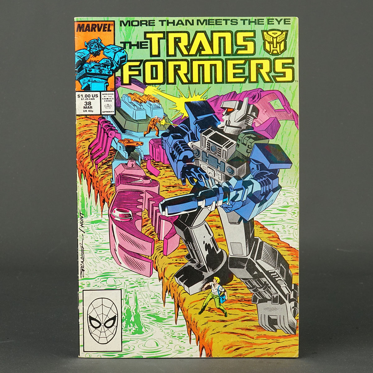 THE TRANSFORMERS #38 Marvel Comics 1988 (W) Budiansky (CA) Springer 210422C