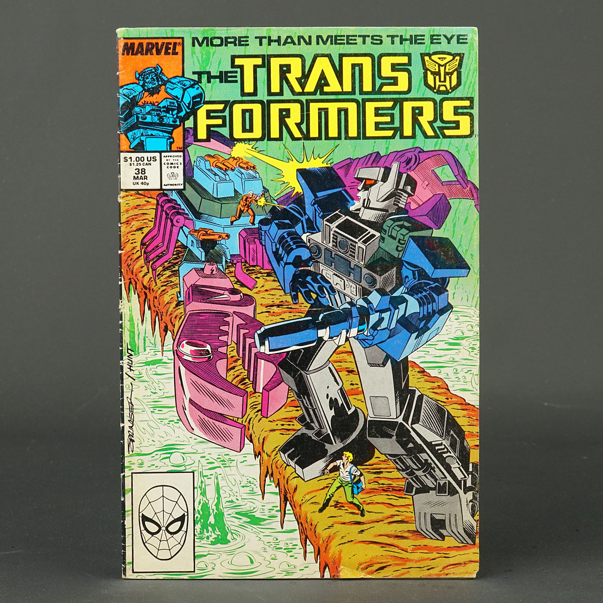 THE TRANSFORMERS #38 Marvel Comics 1988 (W) Budiansky (CA) Springer 230915A