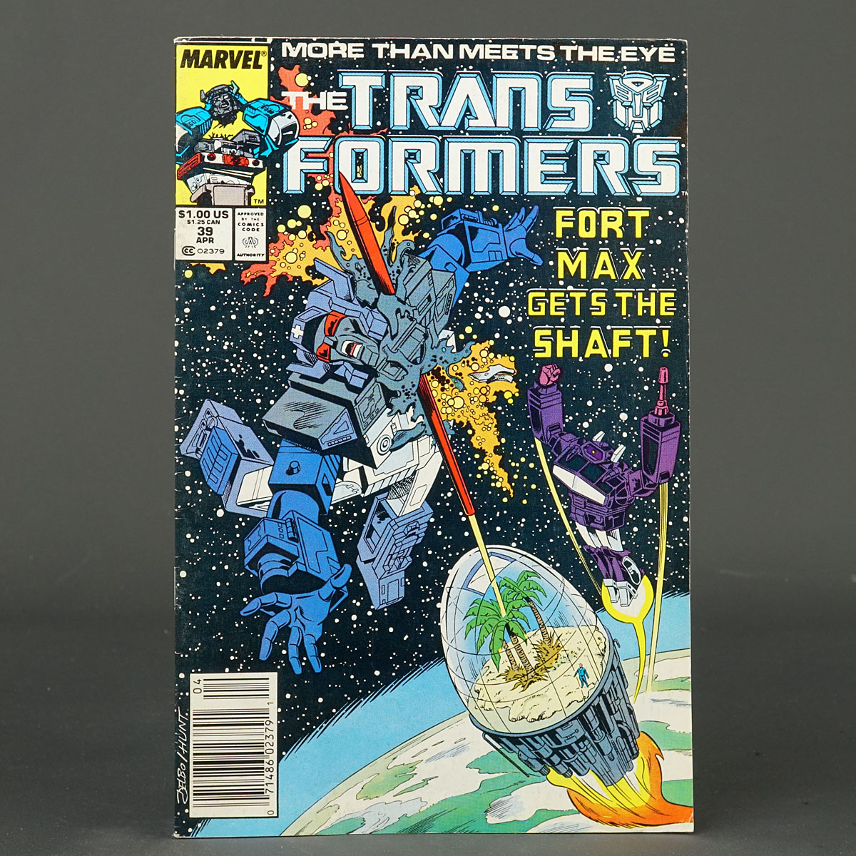 THE TRANSFORMERS #39 Marvel Comics 1988 (W) Budiansky (A/CA) Delbo 231010R
