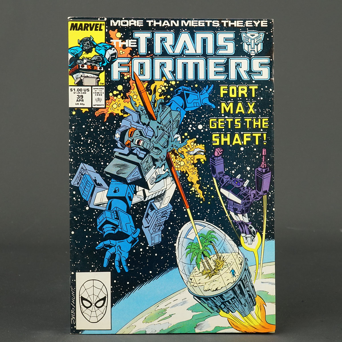 THE TRANSFORMERS #39 Marvel Comics 1988 (W) Budiansky (A/CA) Delbo 231010S