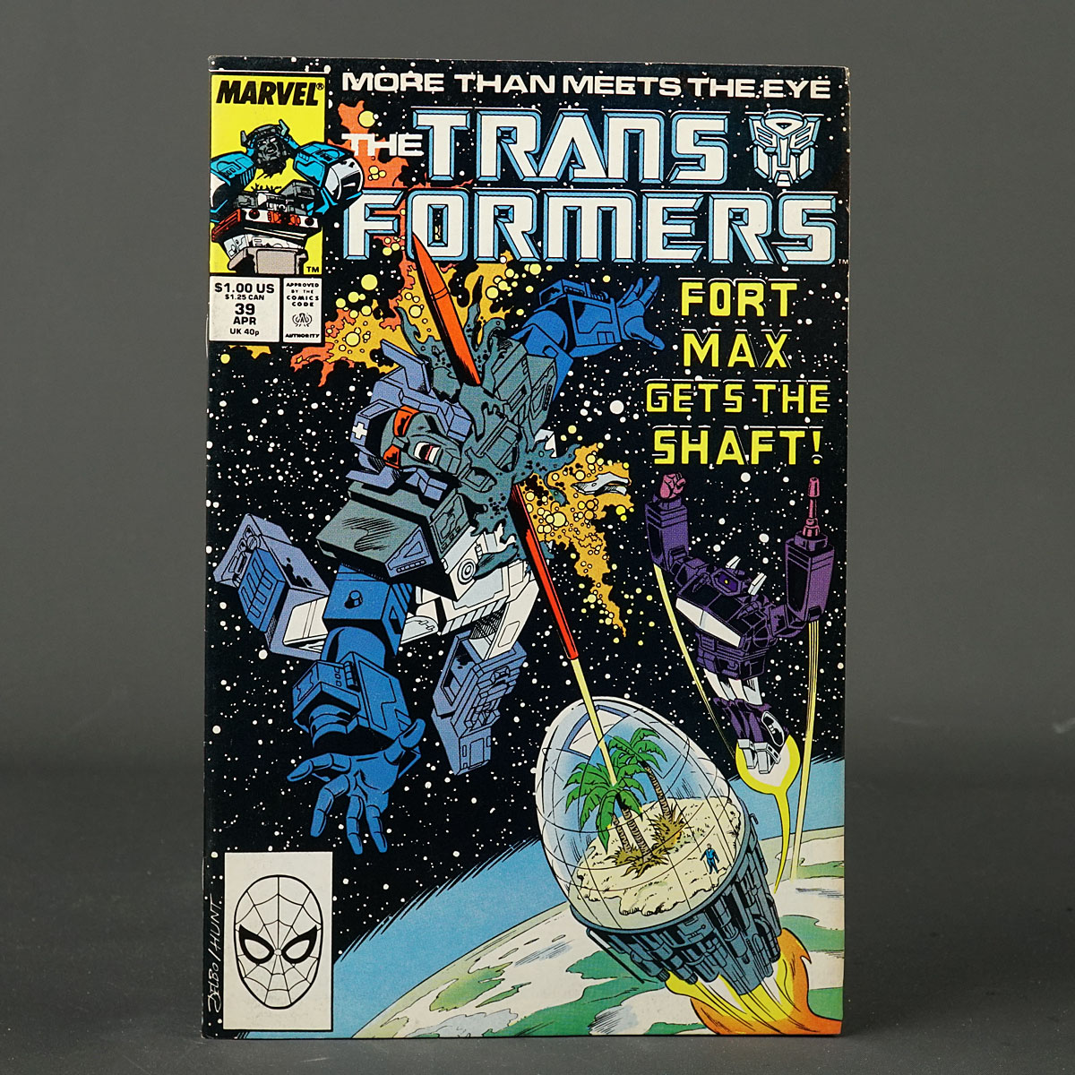 THE TRANSFORMERS #39 Marvel Comics 1988 (W) Budiansky (A/CA) Delbo 231222W