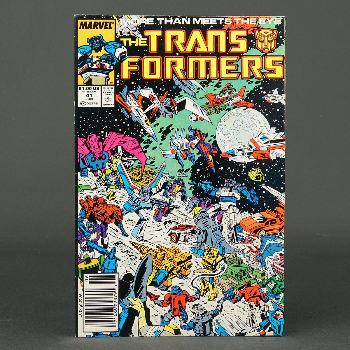 THE TRANSFORMERS #41 Marvel Comics 1988 (W) Budiansky (CA) Delbo 210422B