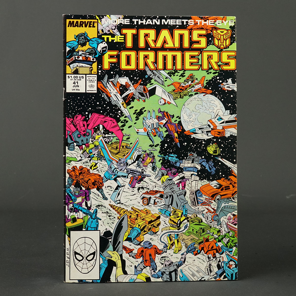 THE TRANSFORMERS #41 Marvel Comics 1988 (W) Budiansky (CA) Delbo 231222U