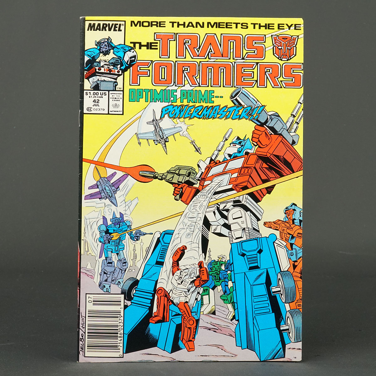 THE TRANSFORMERS #42 Marvel Comics 1988 (W) Budiansky (A/CA) Delbo 210422A