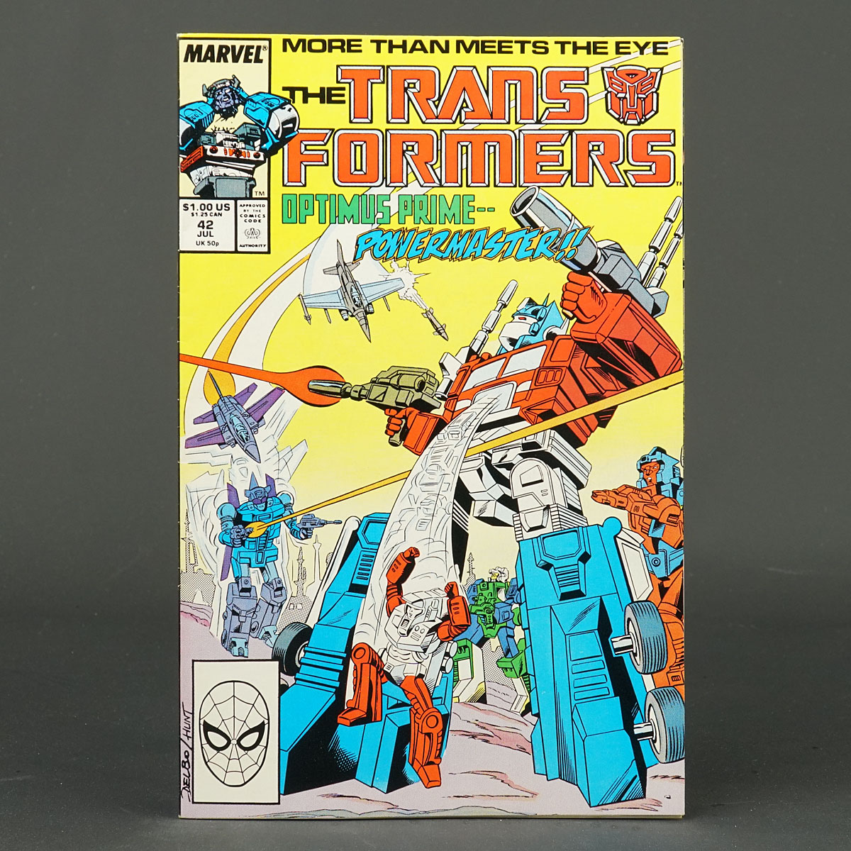 THE TRANSFORMERS #42 Marvel Comics 1988 (W) Budiansky (A/CA) Delbo 210422B