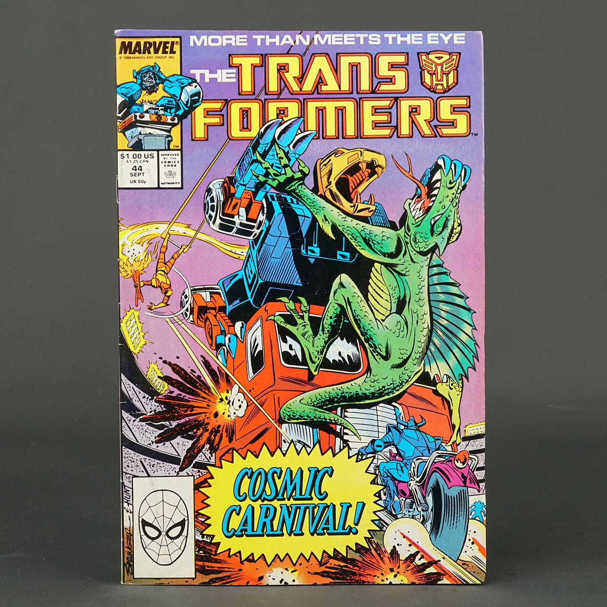 THE TRANSFORMERS #44 Marvel Comics 1988 (W) Budiansky (CA) Springer 210422A