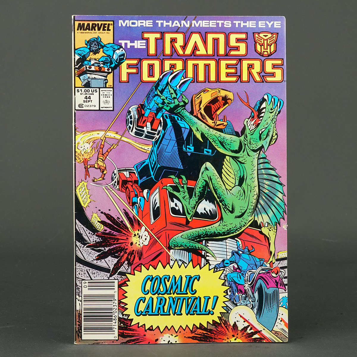 THE TRANSFORMERS #44 Marvel Comics 1988 (W) Budiansky (CA) Springer 210422B