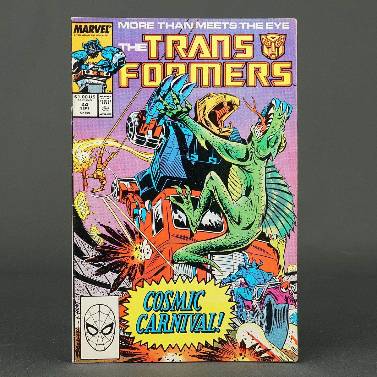 THE TRANSFORMERS #44 Marvel Comics 1988 (W) Budiansky (CA) Springer 210422C