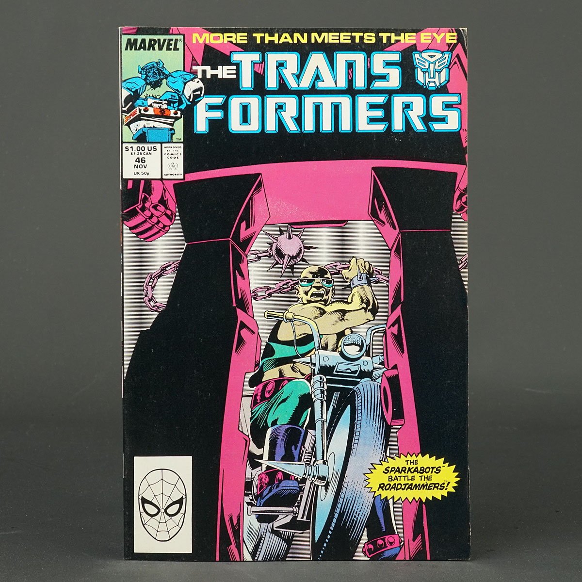THE TRANSFORMERS #46 Marvel Comics 1988 (W/CA) Budiansky (A) Delbo 210422A