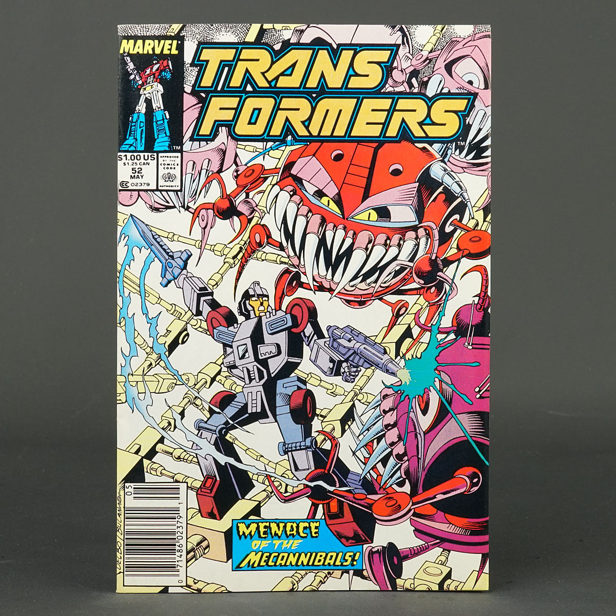 THE TRANSFORMERS #52 Marvel Comics 1989 (W) Budiansky (A/CA) Delbo 210422B