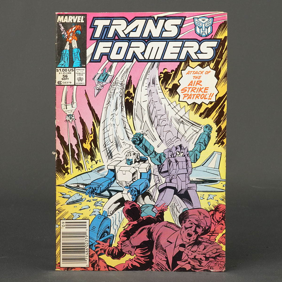 THE TRANSFORMERS #56 Marvel Comics 1989 (W) Furman (A) Delbo (CA) Reed 230915Y