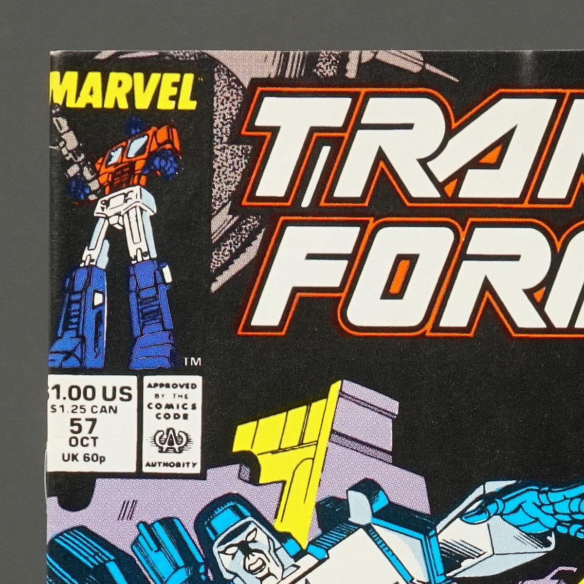 THE TRANSFORMERS #57 Marvel Comics 1989 (W) Furman (A/CA) Delbo 210422A