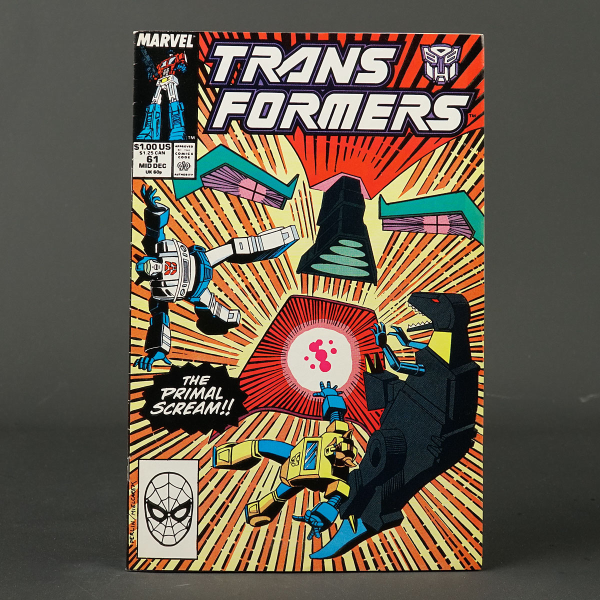 THE TRANSFORMERS #61 Marvel Comics 1989 (W) Furman (A)Senior (CA) Perlin 231222Y