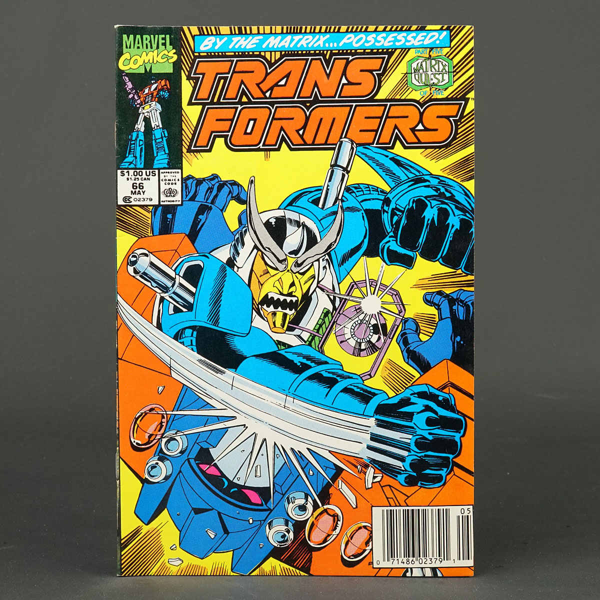 THE TRANSFORMERS #66 Marvel Comics 1990 (W) Furman (A) Senior (CA) Akin 210422A