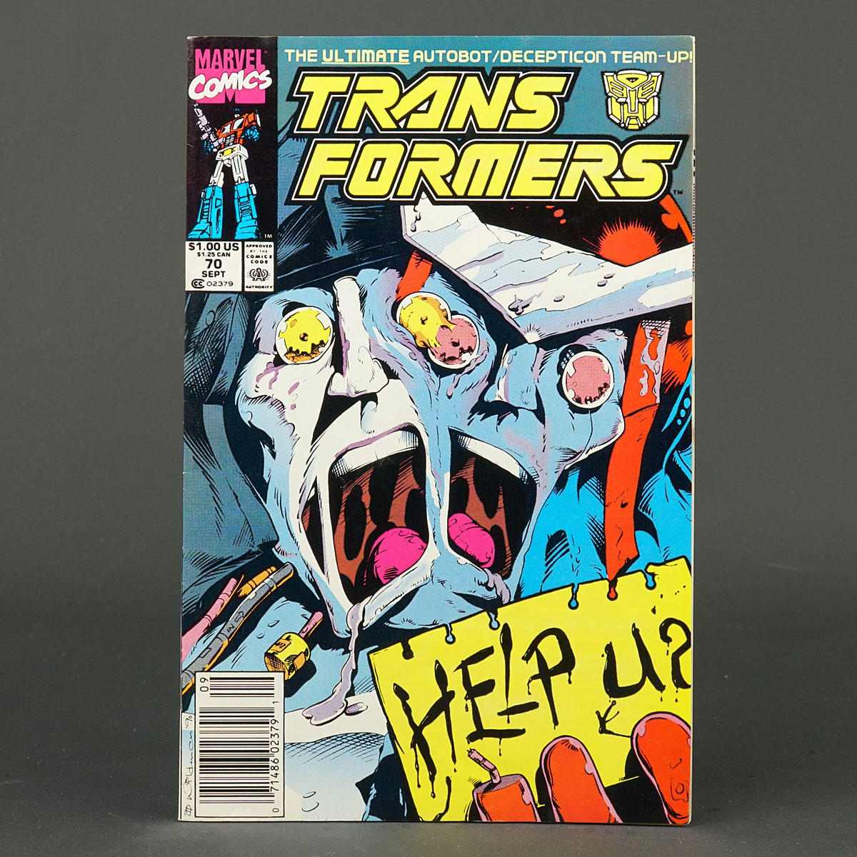 THE TRANSFORMERS #70 Marvel Comics 1990 (W) Furman (A/CA) Wildman 230915E