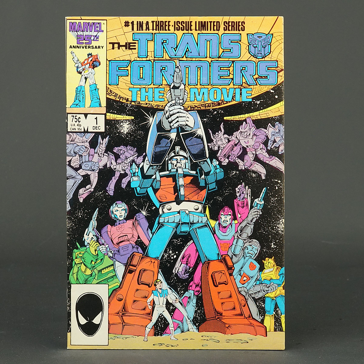 TRANSFORMERS THE MOVIE #1 Marvel Comics 1986 (A/CA) Perlin (W) Macchio 230915O