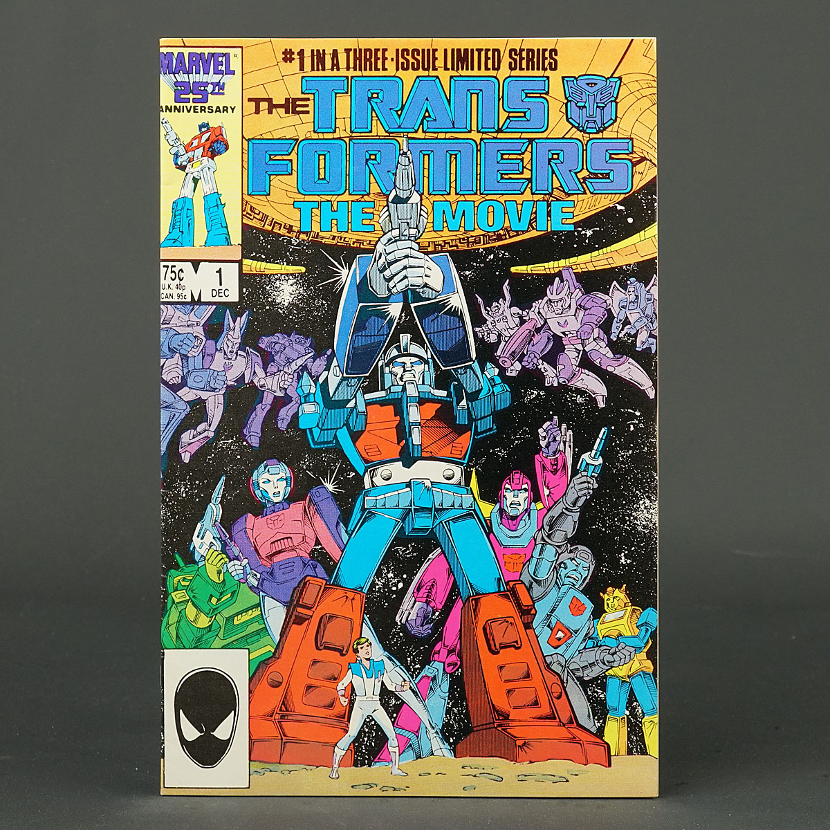 TRANSFORMERS THE MOVIE #1 Marvel Comics 1986 (A/CA) Perlin (W) Macchio 230915P