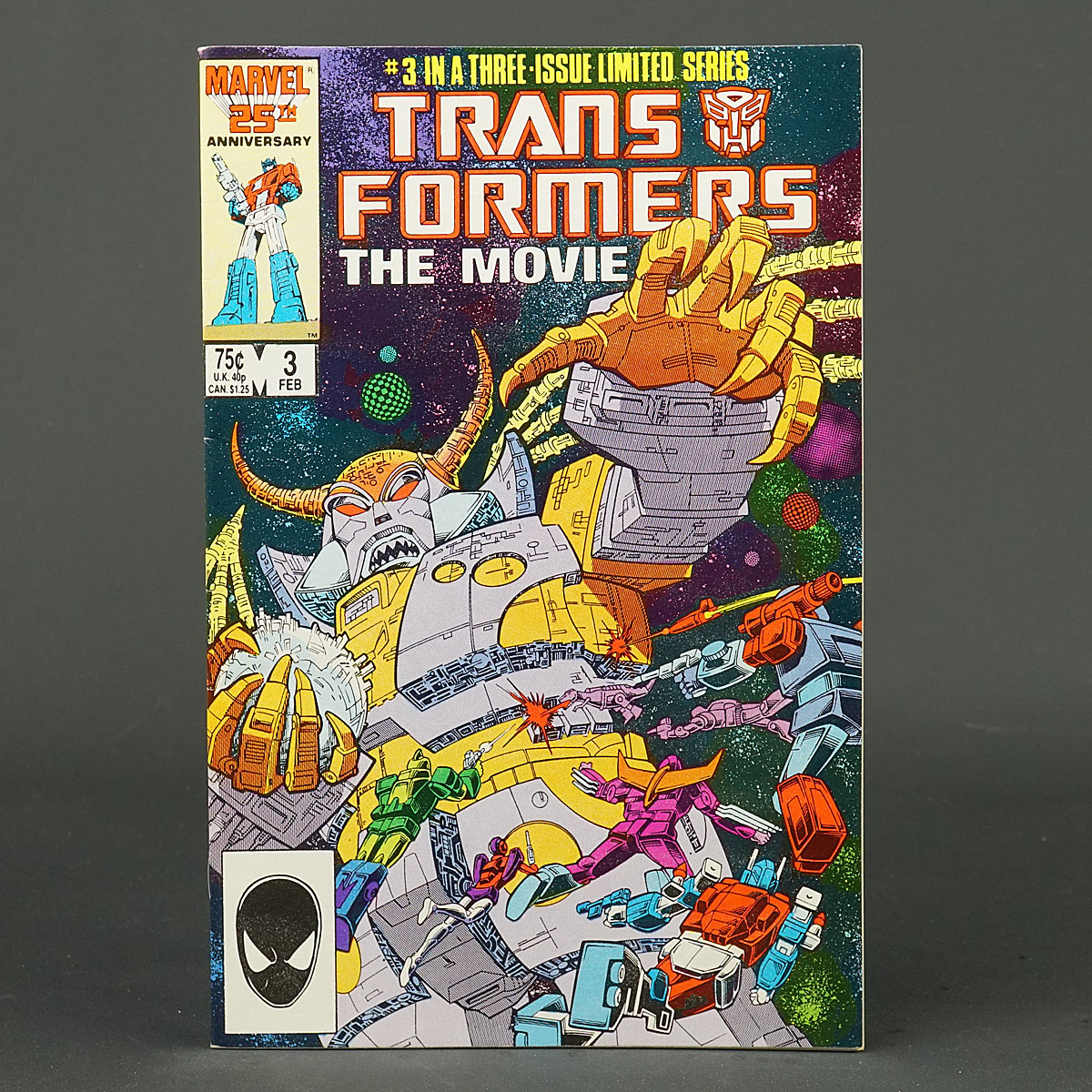 TRANSFORMERS THE MOVIE #3 Marvel Comics 1987 (A/CA) Perlin (W) Macchio 230915S