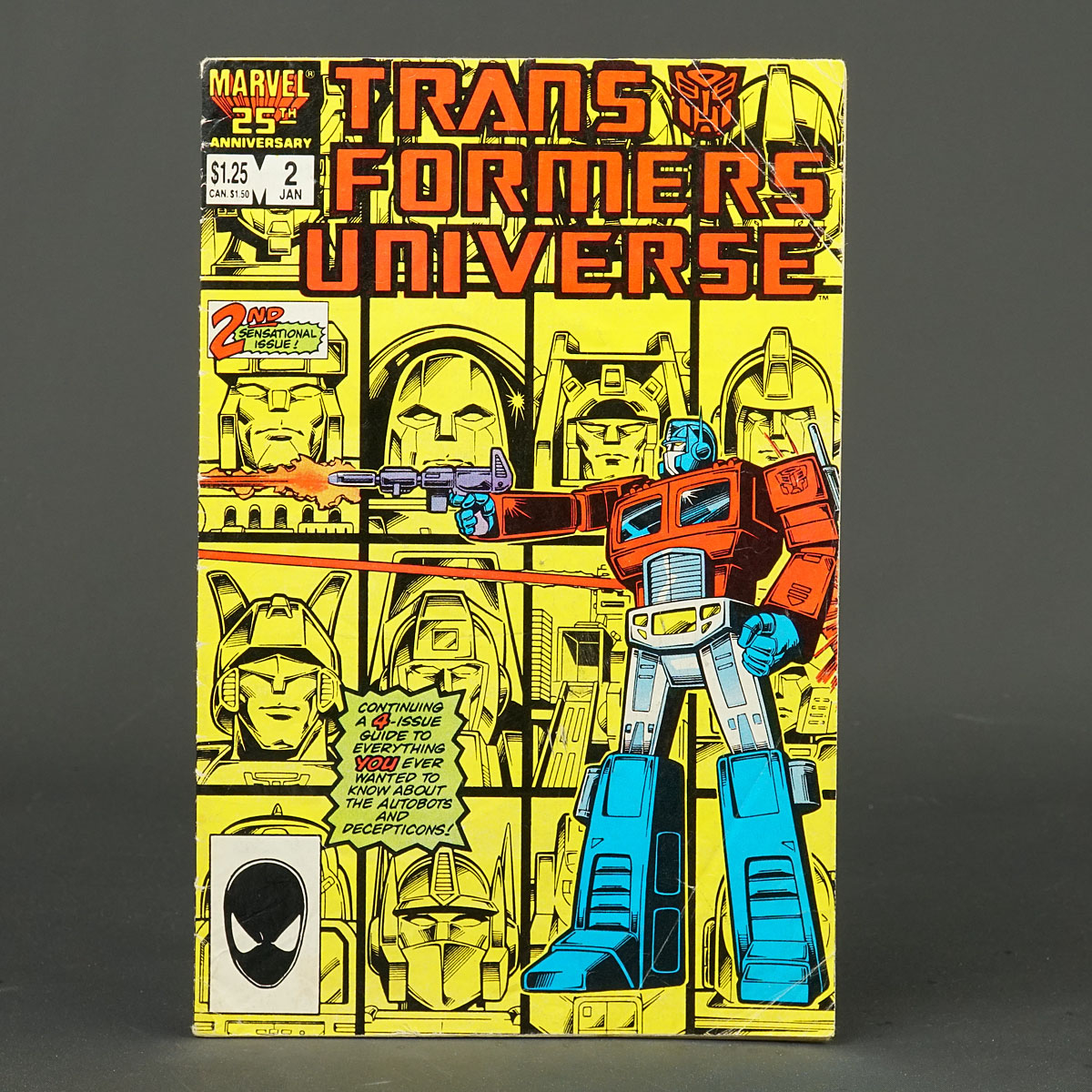 TRANSFORMERS UNIVERSE #2 Marvel Comics 1987 (CA) Trimpe (W) Budiansky 230926S