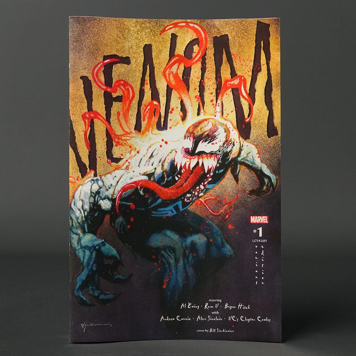 VENOM #1 var 1:25 Marvel Comics 2021 AUG211025 (CA) Sienkiewicz
