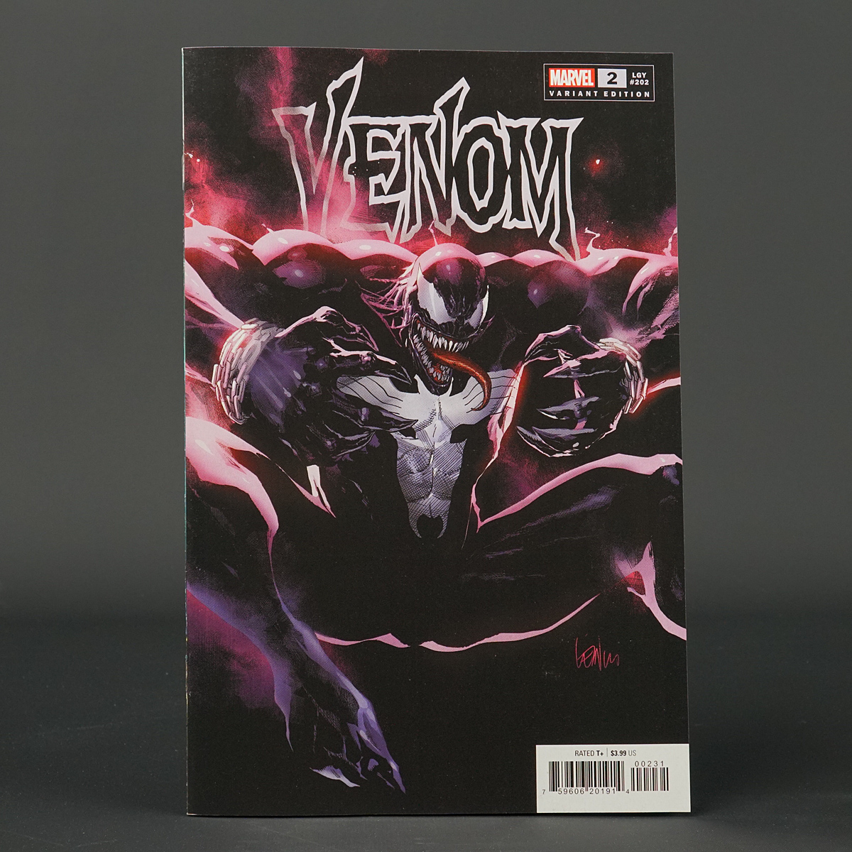 VENOM #2 var 1:25 Marvel Comics 2021 SEP210810 (CA) Yu (W) Ram V (A) Hitch