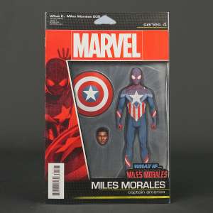 WHAT IF MILES MORALES #5 var action figure Marvel Comics 2022 MAY220961
