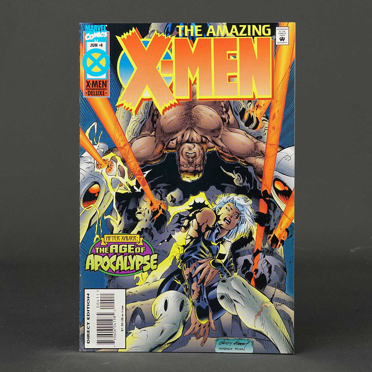 AMAZING X-MEN #4 Marvel Comics 1995 (W) Nicieza (A/CA) Kubert 240210A