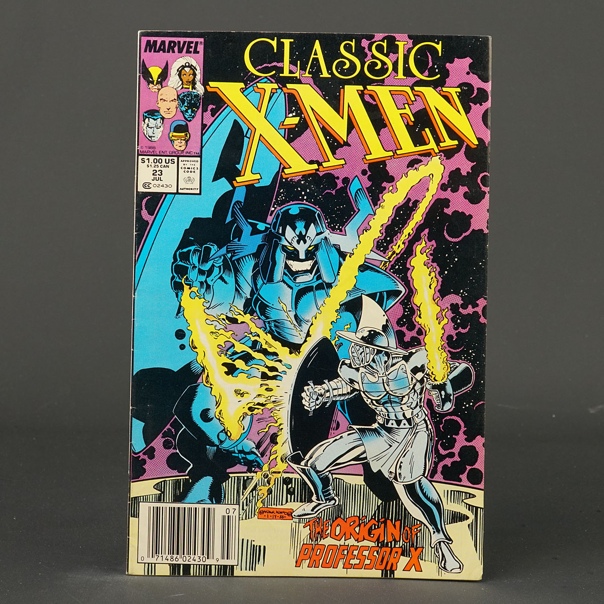 CLASSIC X-MEN #23 Marvel Comics 1988 (CA) Adams 240210A