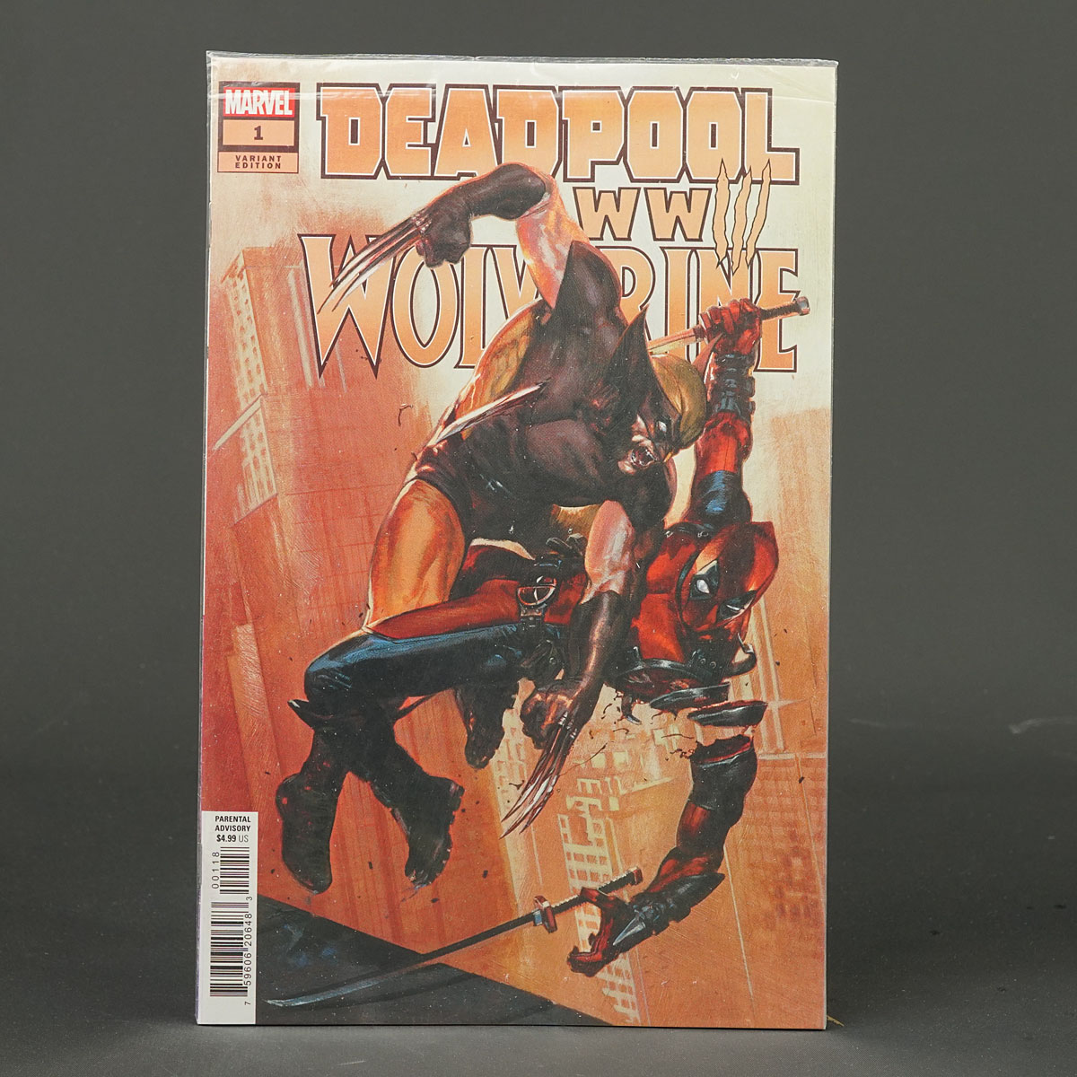 DEADPOOL WOLVERINE WWIII #1 surprise promo Marvel Comics 2024 (CA) Dell'Otto