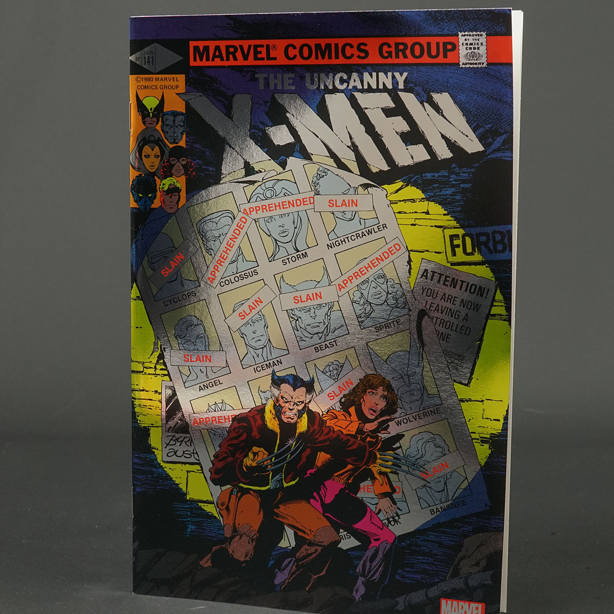 UNCANNY X-MEN #141 Facsimile 2023 ptg foil Marvel Comics SEP230776 (A/CA) Byrne