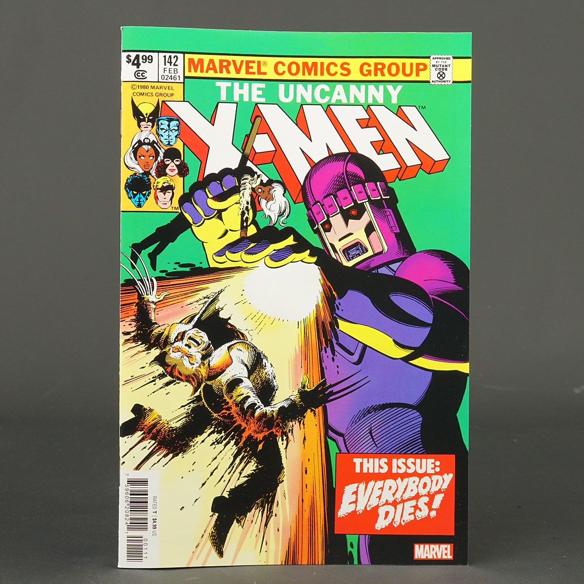 UNCANNY X-MEN #142 Facsimile 2023 ptg Marvel Comics SEP230777 (A/CA) Byrne