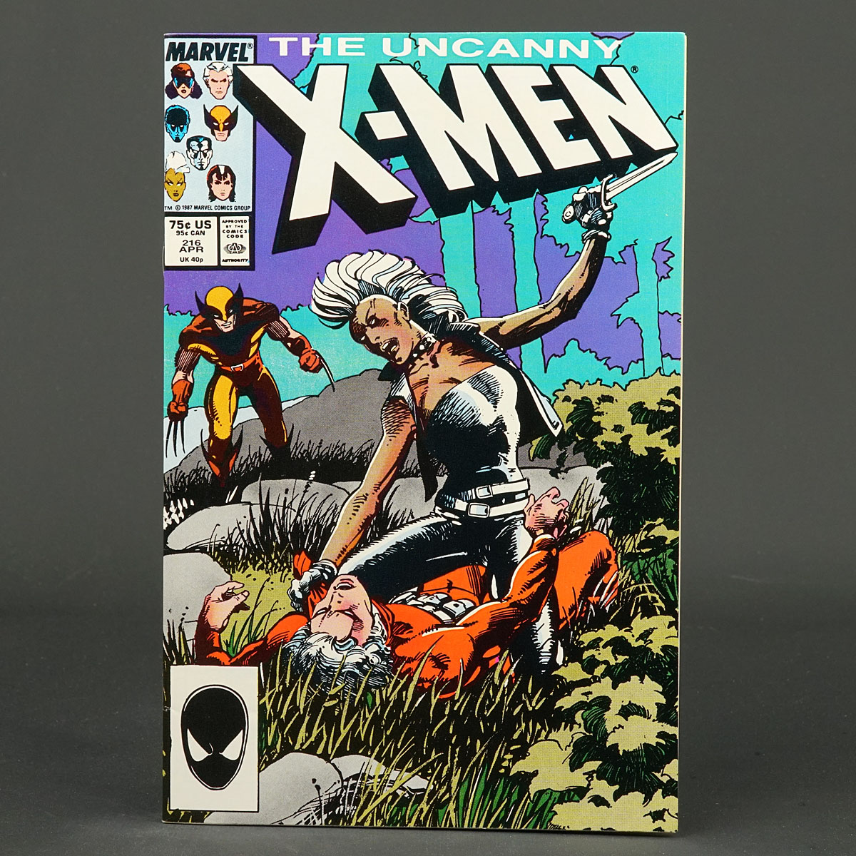 UNCANNY X-MEN #216 Marvel Comics 1987 (CA) Windsor-Smith 240407A