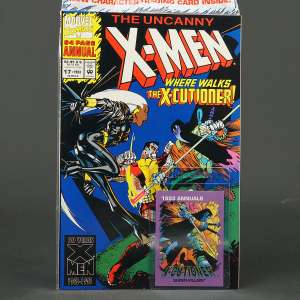 UNCANNY X-MEN ANNUAL #17 polybag + card X-Cutioner Marvel Comics 1993 240415A
