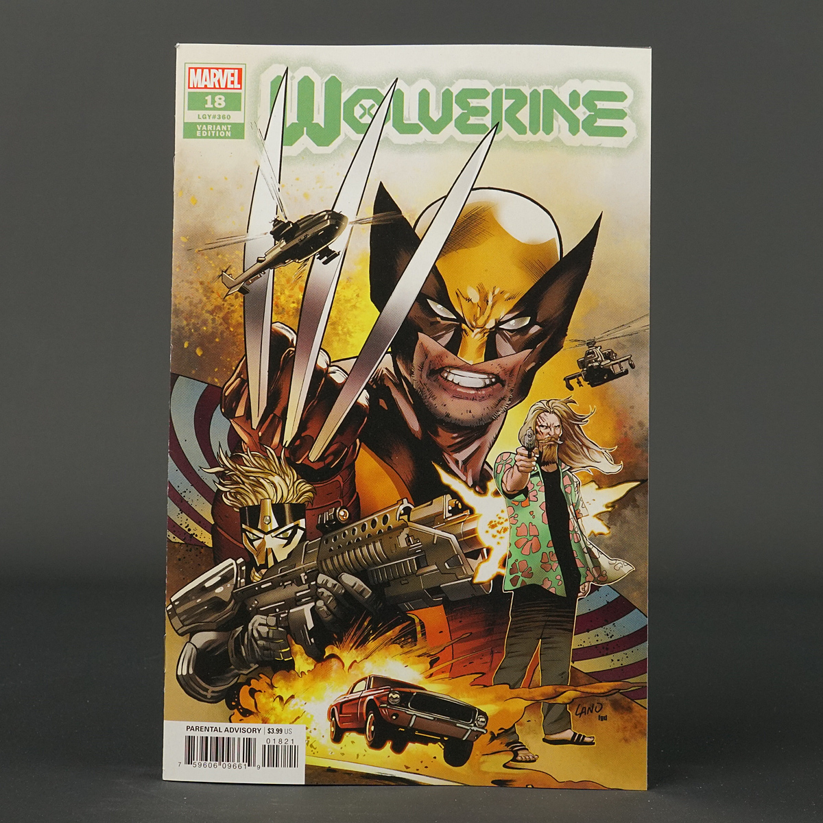 WOLVERINE #18 var 1:25 Marvel Comics 2021 SEP210949 (CA) Land (W) Percy (A) Diaz