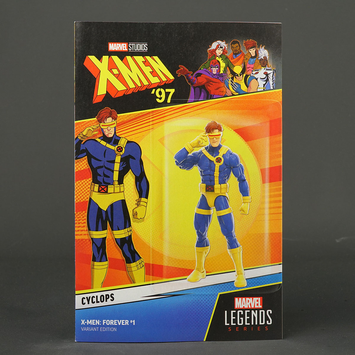 X-MEN FOREVER #1 var X-Men 97 action figure Marvel Comics 2024 JAN240635