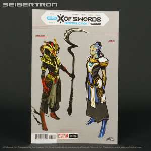 X OF SWORDS DESTRUCTION #1 variant 1:10 design Marvel Comics 2020 (CA) Larraz