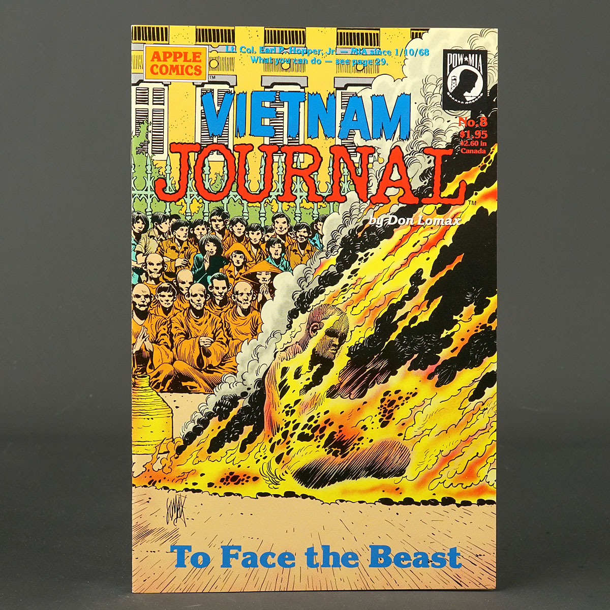 VIETNAM JOURNAL #8 Apple Comics 1989 (W/A/CA) Lomax 231208S
