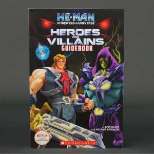 He-Man & Masters of the Universe Heroes & Villains Guidebook Scholastic 2021 New